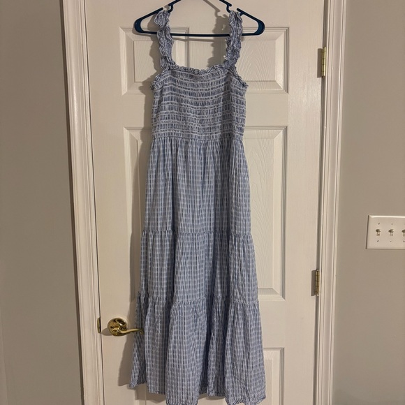 American Eagle Blue Gingham Dress - Picture 2 of 2